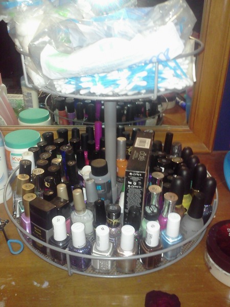 Nail Polish Storage Case Assistance 