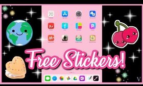 How to Get FREE Stickers to Use in Your Digital Planner!
