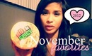 November Favorites 2012