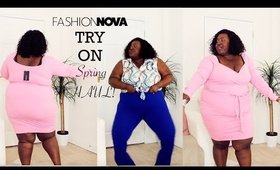 SUNS OUT BUNS OUT! SPRING FASHION NOVA CURVE TRY ON HAUL! #ad