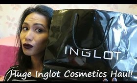 Huge Inglot Cosmetics Haul! | chiclydee