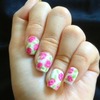 Floral nail art! 