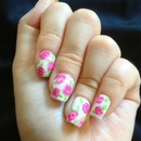 Floral nail art! 