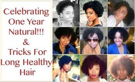 One WHOLE Year Natural Update & Tips For Long Healthy Hair