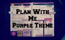 Plan With Me: Purple Theme