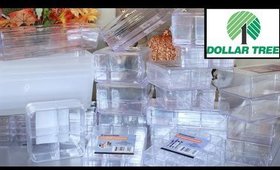 Huge Dollar Tree Acrylic Container Haul