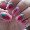 Strawberries nails
