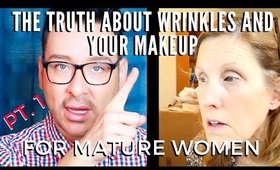 How To Avoid Makeup From Settling Into Wrinkles For Mature Women | mathias4makeup