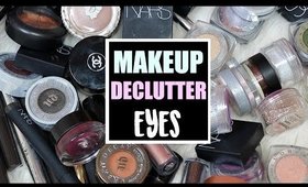 MAKEUP COLLECTION DECLUTTER 2016 | EYESHADOWS