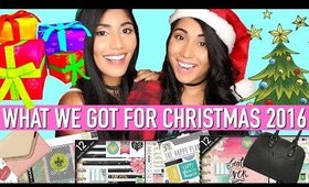 What we got for Christmas 2016 | Paris &  Roxy