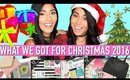 What we got for Christmas 2016 | Paris &  Roxy