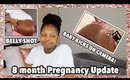Bad News From Doctor :( 8 Month Pregnancy Update + Live Baby Kicks