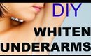 How To Lighten Dark Underarms FAST Naturally at Home