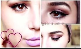 ♥سموكي خفيف ♥ Soft Purple Smooky Eye ♥