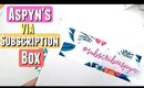 Aspyn Ovard's Subscription Box UNBOXING & Haul, VIA July's Box