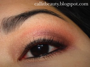 A coppery look.