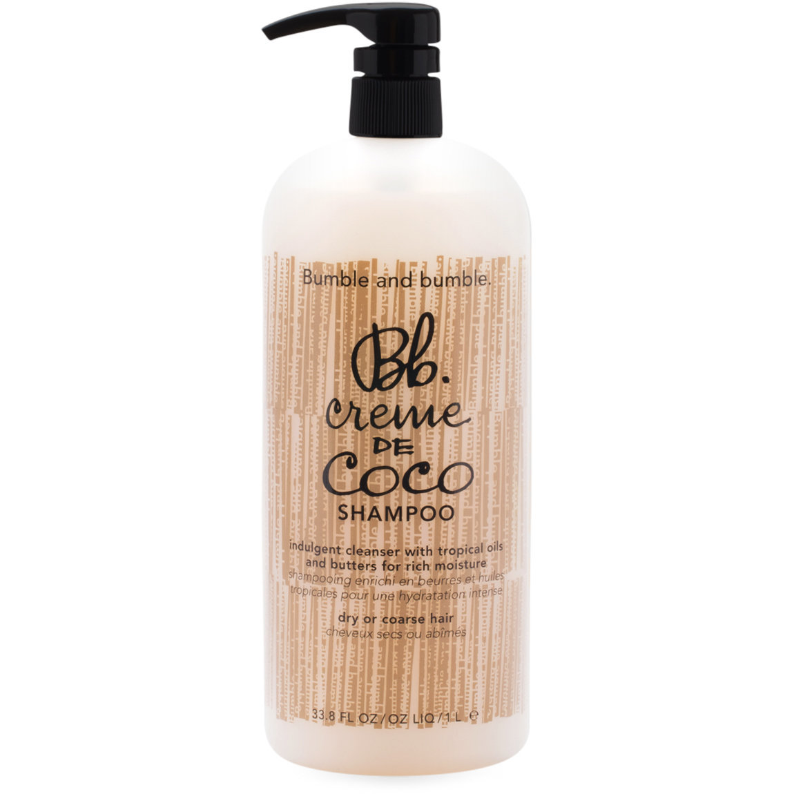 Bumble and bumble. Creme de Coco Shampoo 1 L alternative view 1 - product swatch.