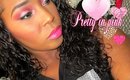 Pretty in Pinks Valentines Day look MakeupbyNesha