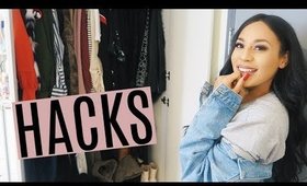 7 HACKS To Cleaning Out Your Closet + How To Ball On A Budget