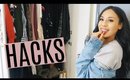 7 HACKS To Cleaning Out Your Closet + How To Ball On A Budget