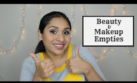 Makeup & Beauty Products I've Used Up- Empties #17 | deepikamakeup