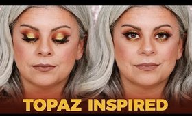 Topaz Inspired Makeup Look | November Birthstone