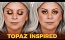 Topaz Inspired Makeup Look | November Birthstone