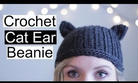 DIY Sunday - Crochet Cat Ear Beanie