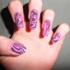 Pink & Grey water Marble