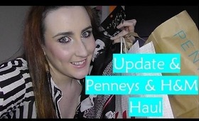 Update & Penneys & H&M Haul