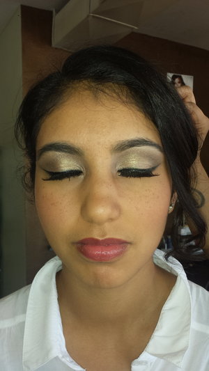 Last minute prom makeup for this lovely lady!