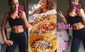 WHAT I EAT IN A DAY |  FOR A FLAT TUMMY| Sam Ozkural