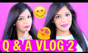 Q & A VLOG 2- Indian Inlaws, Success , Possessive Husband & More | SuperPrincessjo