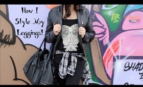 How I Style My Leggings ♡