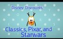 Disney Discounts: Classics, Pixar & Starwars