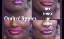 Ombre Lips Made Easy Using NYXSimply Vamp  Lipcream