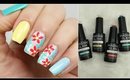 Summer Flower Nail Art | One Step Gel Polish Madam Glam Taco Bar Collection Swatch and Review
