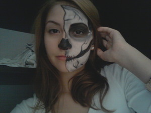 half face skull