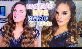 DRUGSTORE NEW YEARS EVE Makeup Tutorial | Easy Smokey Eye