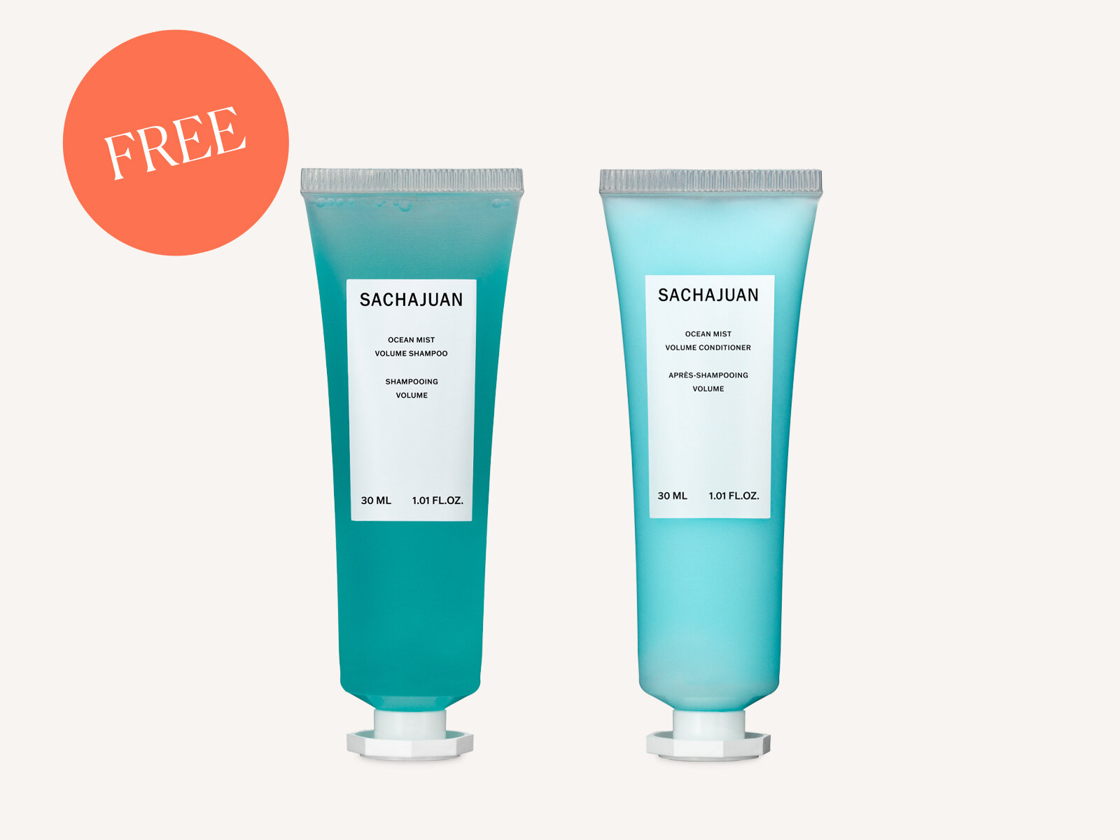 Free gift with your qualifying SACHAJUAN purchase. 