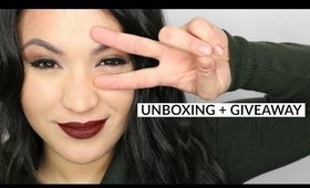 UNBOXING + GIVEAWAY