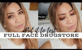 ULTIMATE FULL FACE DRUGSTORE MAKEUP FIRST IMPRESSION