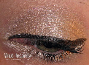 Virus Insanity eyeshadow, Pear Cobbler.
www.virusinsanity.com