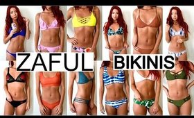 CHEAP BIKINI TRY ON HAUL: Zaful Review 2017