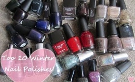 Top 10 Nail Polishes for Winter!!