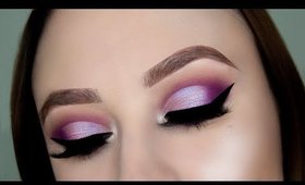 Huda Beauty Desert Dusk Palette Half Cut Crease Makeup Tutorial