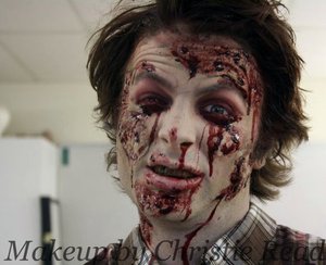 the lovely boyfriend as a zombie