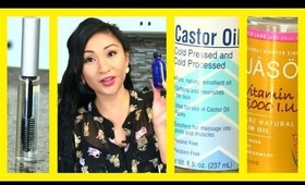 How to Grow Longer & Thicker Lashes, DIY Natural Eyelash Growth Serum