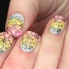 Pastel Cutesy Rainbow Stamping Nails!