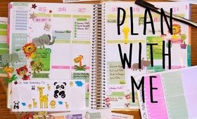 Plan with Me | Green Jungle Theme